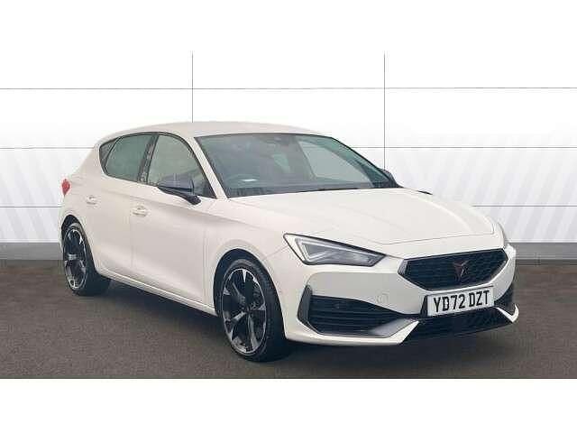 White Used 2022 Cupra Leon VZ1 Hatchback | £22,113 (Fair price) - Image 1/4