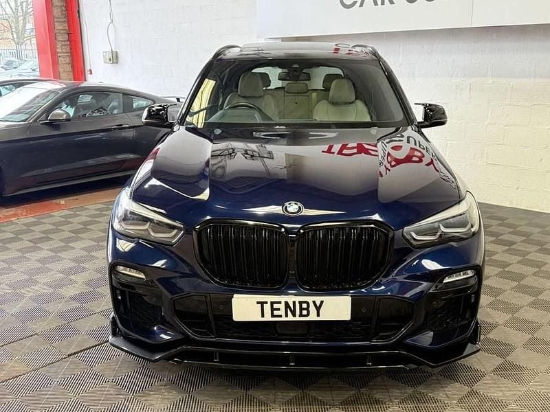 Used BMW X5 M Sport 265 HP (194 kW) 2019 Blue SUV