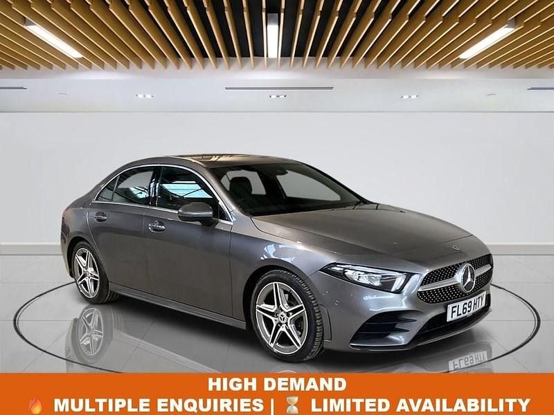 Used Mercedes A180 AMG line 116 HP (85 kW) 2019 Grey Sedan