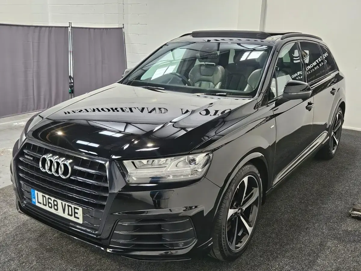 Used Audi Q7 Black Edition 286 HP (210 kW) 2018 Black SUV