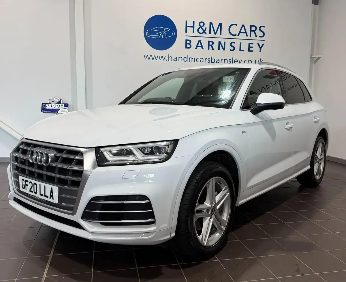 Used Audi Q5 S-Line 190 HP (139 kW) 2020 White SUV