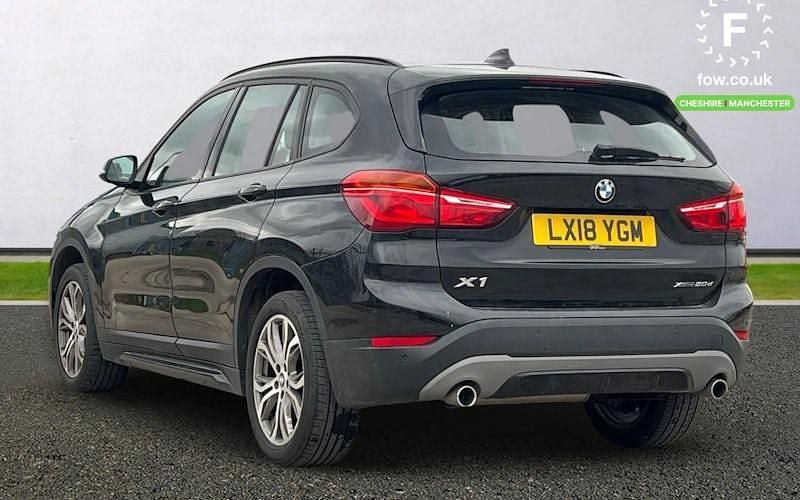 Used BMW X1 Sport Line 190 HP (139 kW) 2018 Black SUV