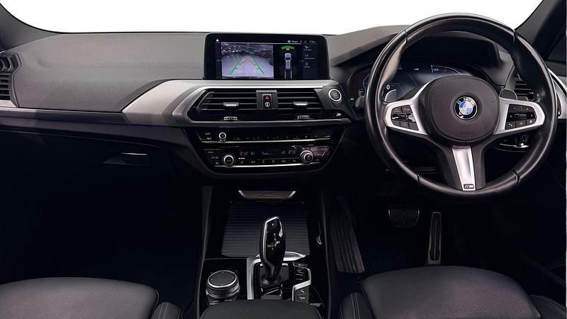 Used BMW X3 M Sport 187 HP (137 kW) 2021 Black SUV