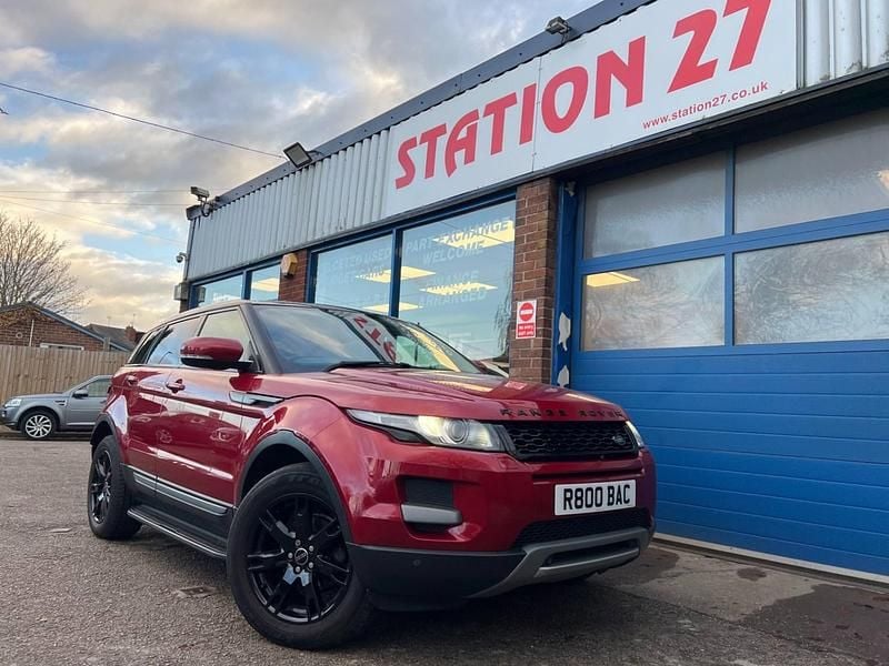 Red Used 2013 Land Rover Range Rover evoque Pure Estate | £9,295 (Fair price) - Image 1/4