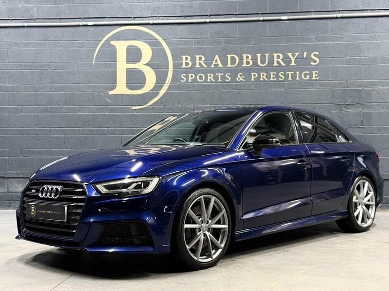 Used Audi S3 Black Edition 2017 Blue Sedan