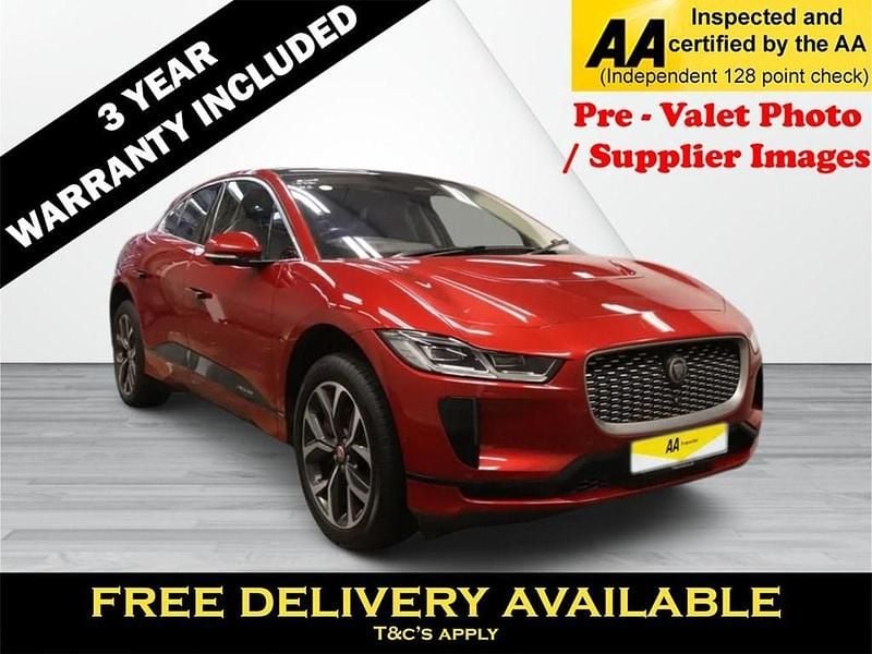 Red Used 2020 Jaguar I-Pace SUV | £17,095 (Fair price) - Image 1/3