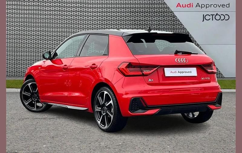 Used Audi A1 Black Edition 108 HP (79 kW) 2021 Red SUV