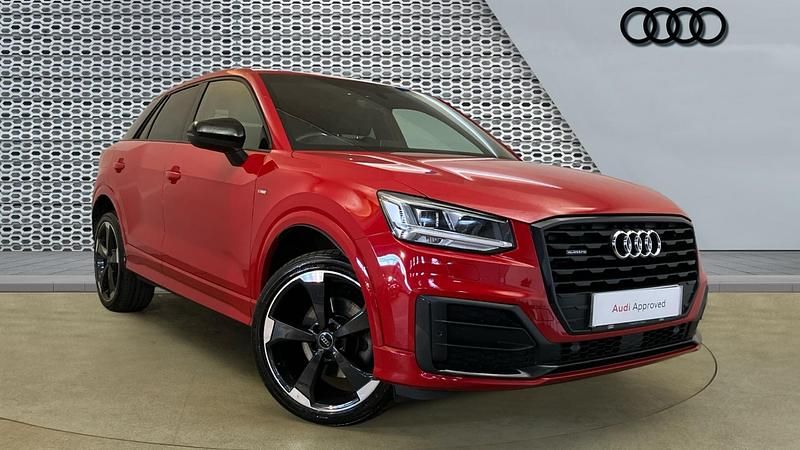 Used Audi Q2 Black Edition 190 HP (139 kW) 2019 Red SUV