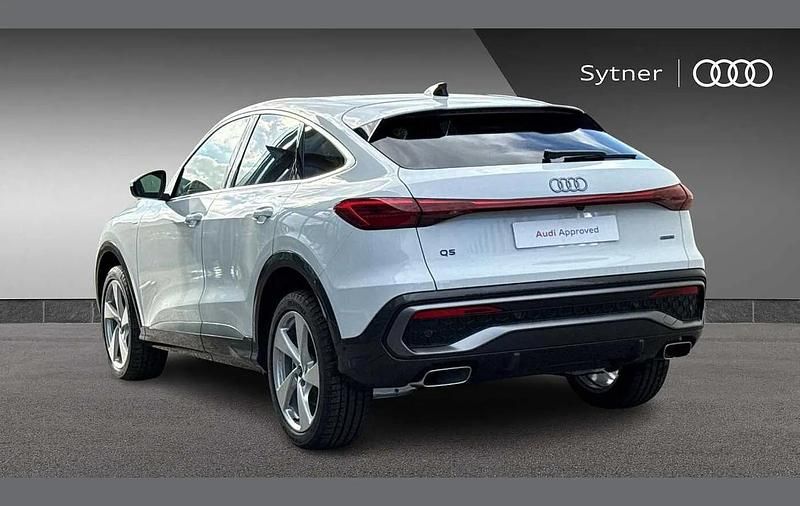 Used Audi Q5 Sportback S-Line 201 HP (147 kW) 2025 White SUV