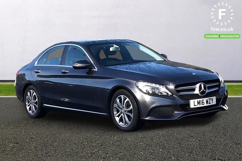 Grey Used 2016 Mercedes C200 Active Sedan | £12,499 (Fair price) - Image 1/4