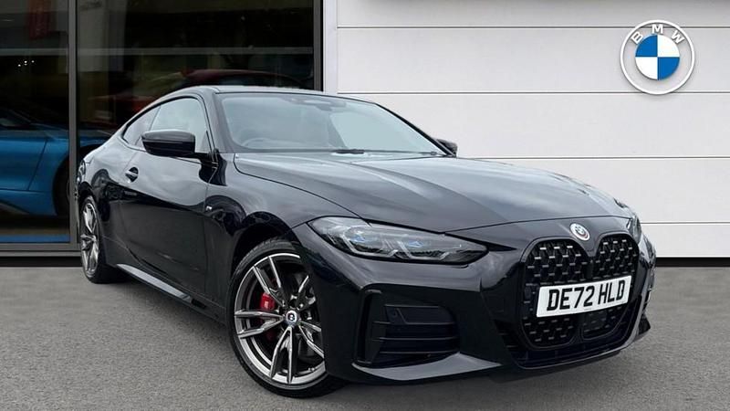 Black Used 2022 BMW M440 Comfort Edition Sedan | £39,811 (Fair price) - Image 1/4