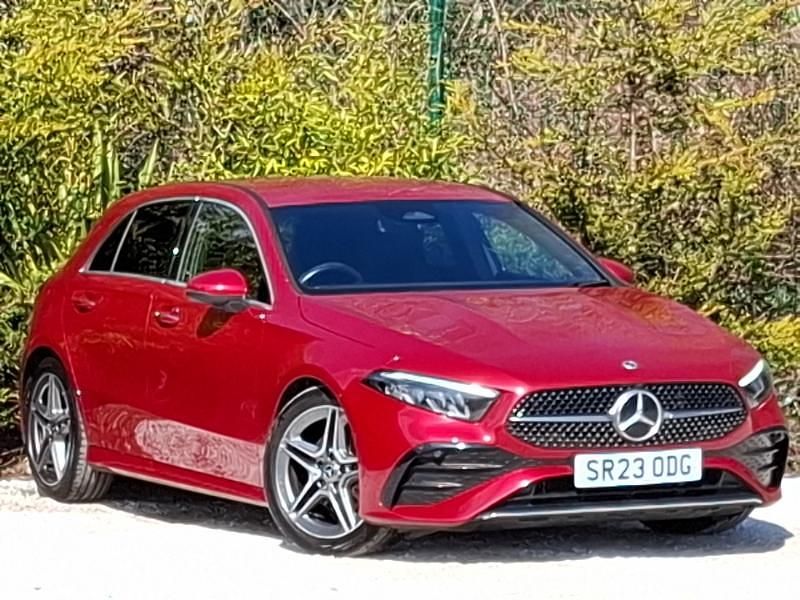 Used Mercedes A200 Executive 163 HP (119 kW) 2023 Red Hatchback