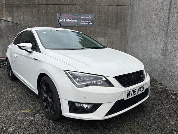 White Used 2015 Seat Leon FR Hatchback | £8,250 (A bit pricey) - Image 1/4