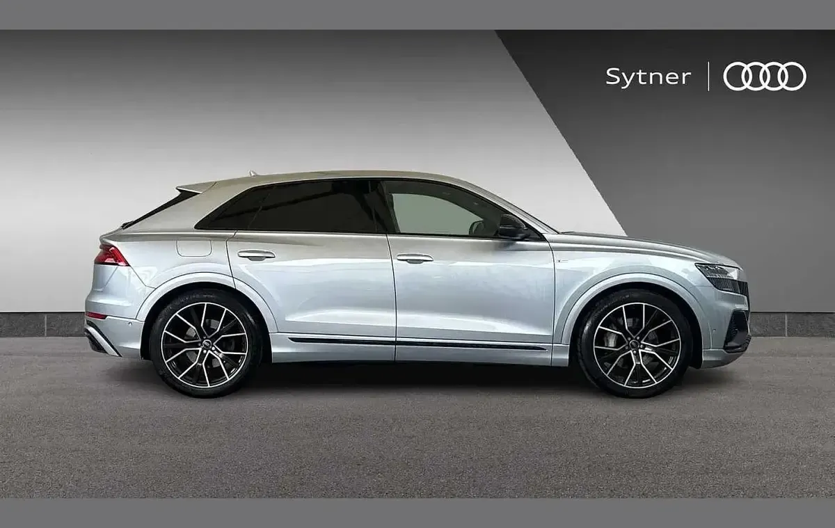 Used Audi Q8 Black Edition 340 HP (250 kW) 2023 Silver SUV