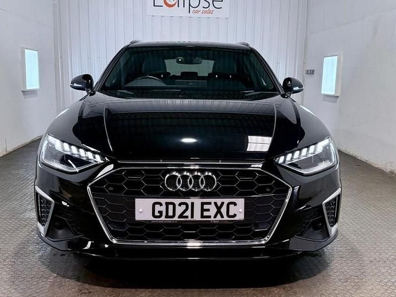 Used Audi A4 S-Line 163 HP (119 kW) 2021 Black Estate
