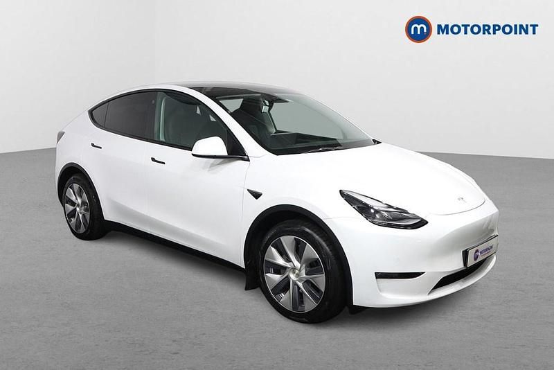 Used Tesla Model Y Long Range AWD 378 kW (514 HP) 2022 White SUV