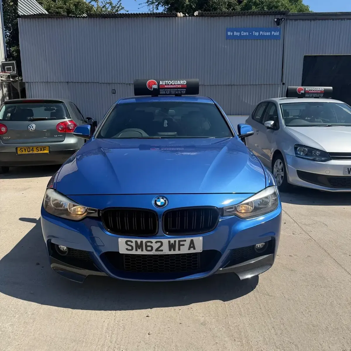 Used BMW 320 M Sport 2012 Blue Sedan