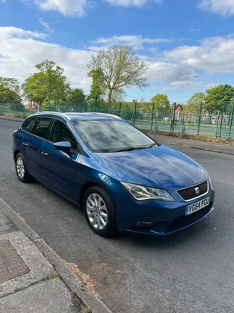 Begagnad Seat Leon SE 2014 Blå Kombi