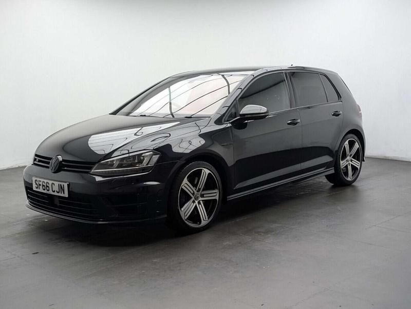 Used VW Golf VII R 300 HP (220 kW) 2016 Black Hatchback