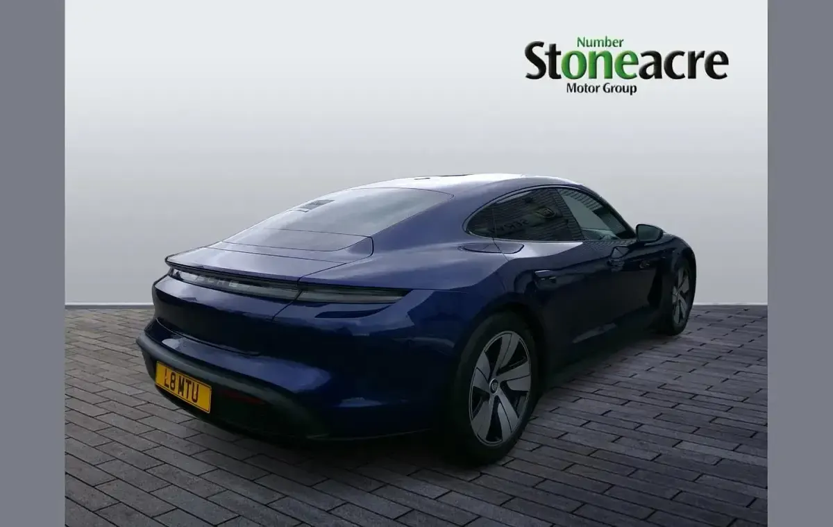 Used Porsche Taycan 414 kW (563 HP) 2020 Blue Sedan