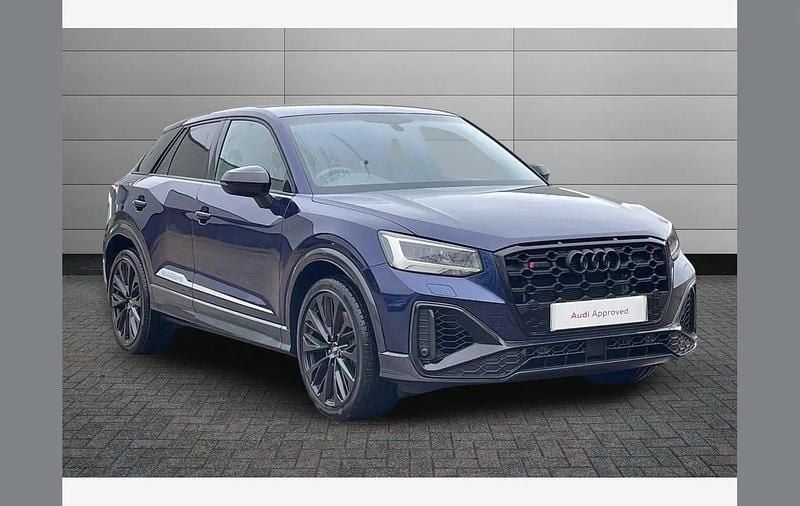 Used Audi SQ2 Black Edition 300 HP (220 kW) 2023 Navarra blue SUV
