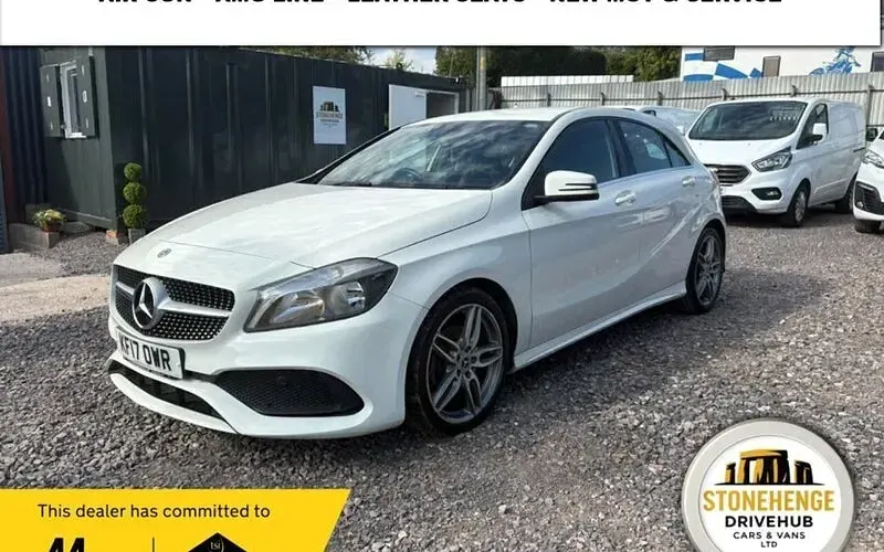 Used Mercedes A180 AMG line 109 HP (80 kW) 2017 Hatchback