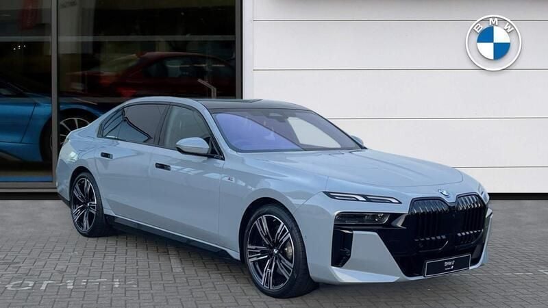 Grey Used 2024 BMW i7 M Sport Sedan | £71,800 (Fair price) - Image 1/4