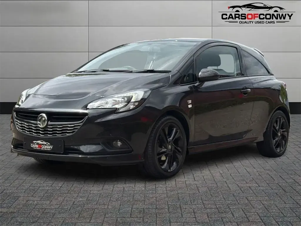Used Vauxhall Corsa Edition 90 HP (66 kW) 2016 Black Hatchback
