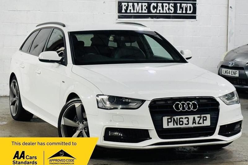 Used Audi A4 Black Edition 150 HP (110 kW) 2013 White Estate