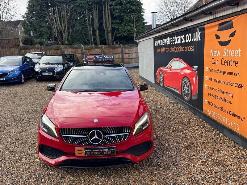 Used Mercedes A180 AMG Line Premium Plus 2016 Red Hatchback