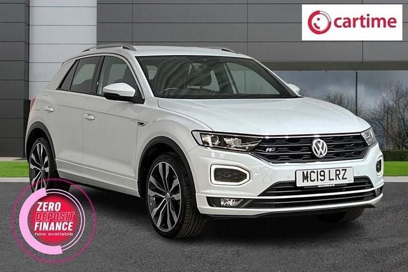 White Used 2019 VW T-Roc R-line SUV | £19,175 (Good price) - Image 1/1
