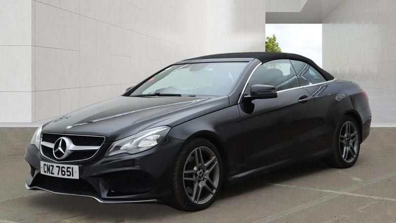 Used Mercedes E250 AMG 2013 Black Cabriolet