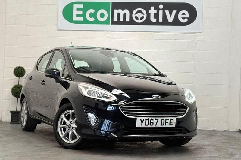 Black Used 2018 Ford Fiesta Zetec Hatchback | £5,495 (Good price) - Image 1/1