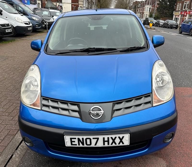 Used Nissan Note 110 HP (80 kW) 2007 Blue Hatchback