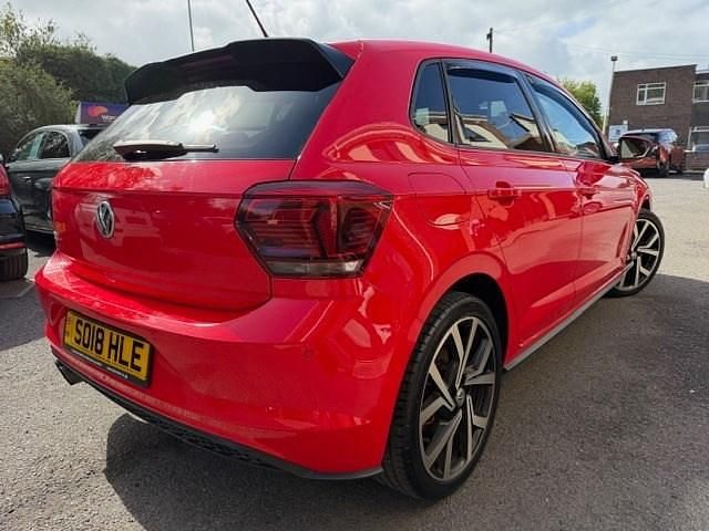 Used VW Polo GTI 200 HP (147 kW) 2018 Red Hatchback
