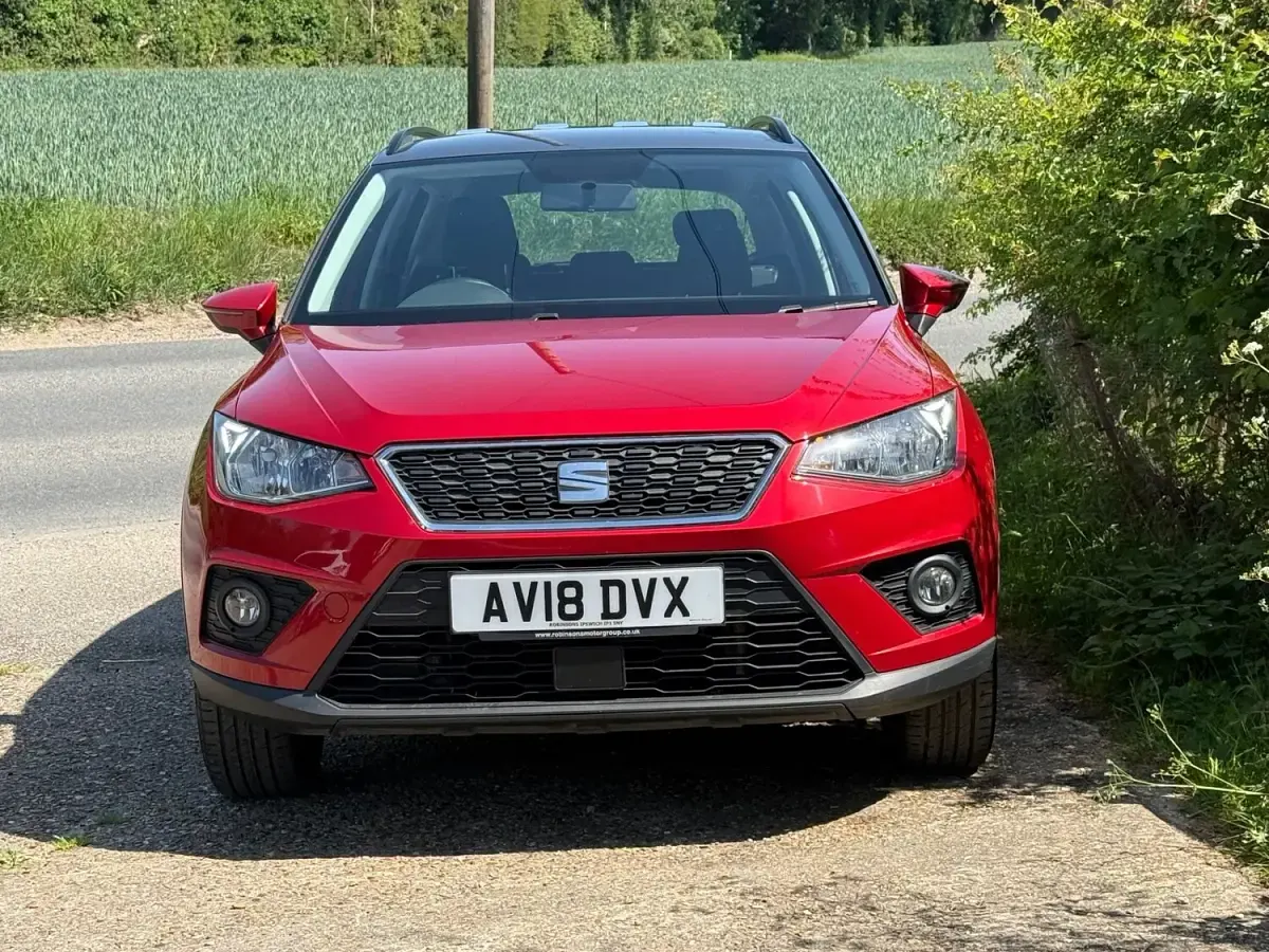 Begagnad Seat Arona SE Technology 115 HK (84 kW) 2018 Röd SUV