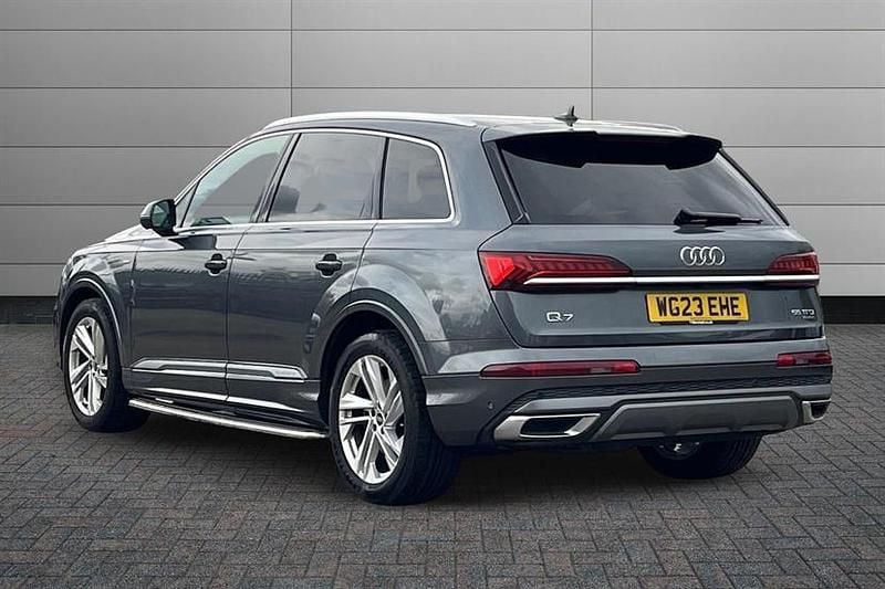 Used Audi Q7 S-Line 340 HP (250 kW) 2023 Daytona grey SUV