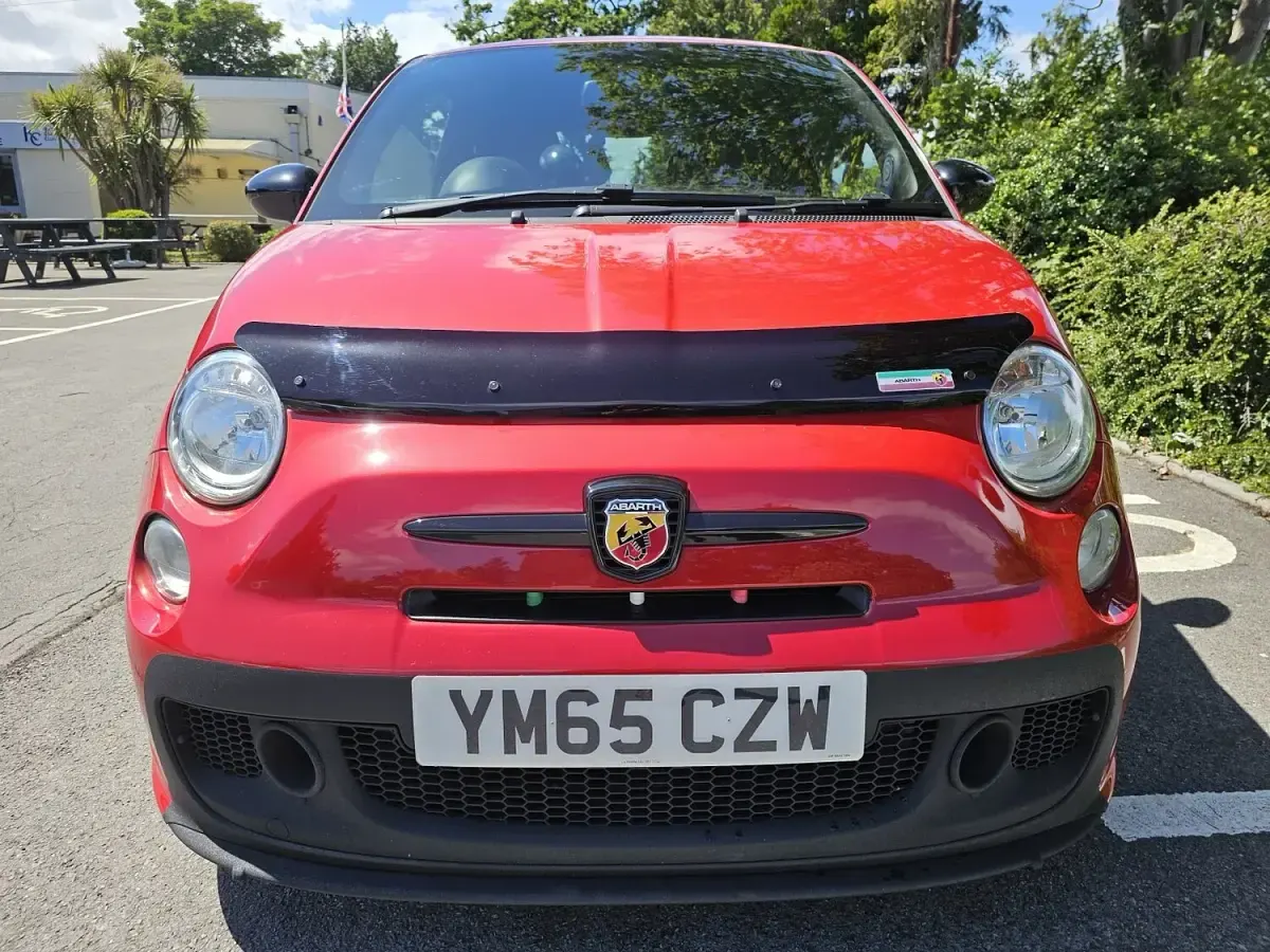 Used Abarth 595 Turismo 160 HP (117 kW) 2016 Red Hatchback