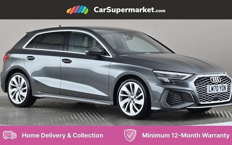 Used 2024 Audi A3 Sportback S-Line Hatchback | £19,697 (Good price) - Image 1/4