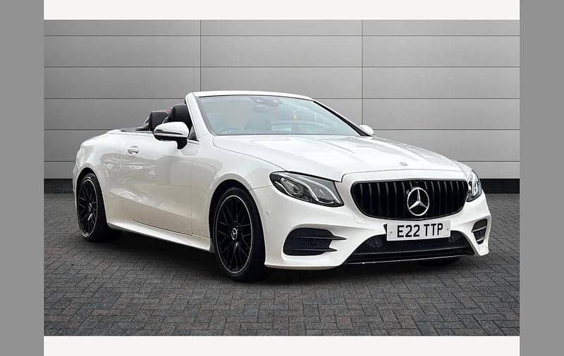 White Used 2018 Mercedes E220 AMG line Cabriolet | £18,590 (Fair price) - Image 1/2
