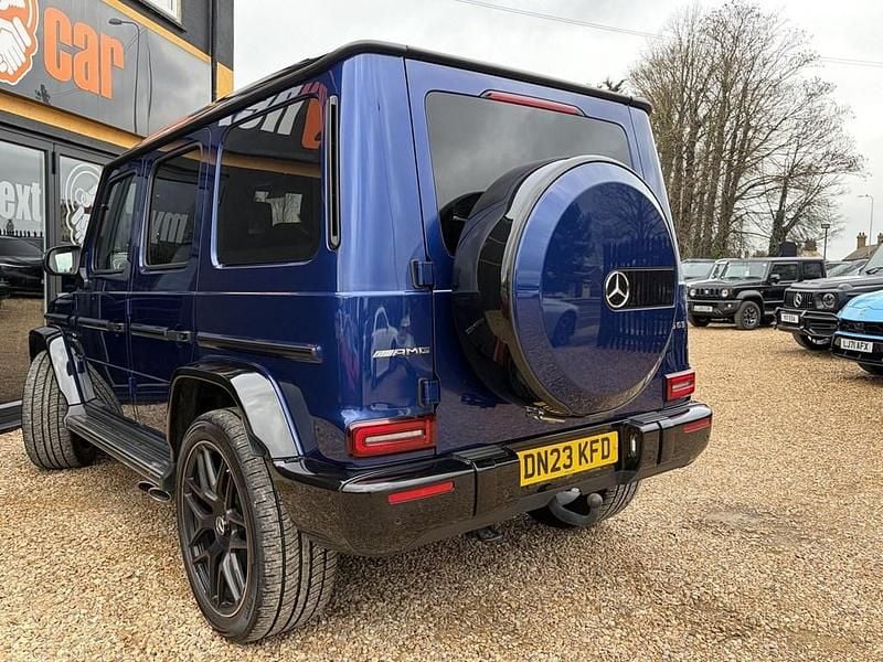 Used Mercedes G63 AMG AMG 585 HP (430 kW) 2023 Blue SUV