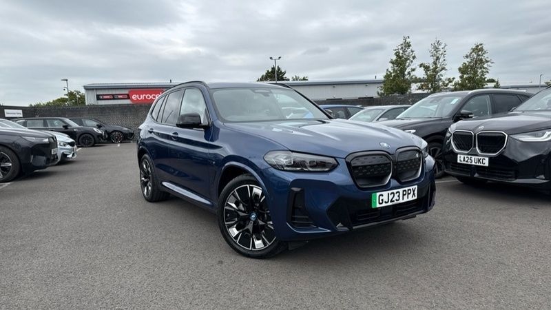 Blue Used 2023 BMW iX3 M Sport SUV | £36,806 (Fair price) - Image 1/4