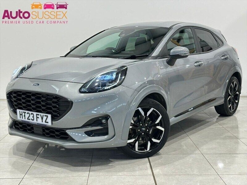 Silver Used 2023 Ford Puma ST-Line X Hatchback | £15,495 (Good price) - Image 1/4