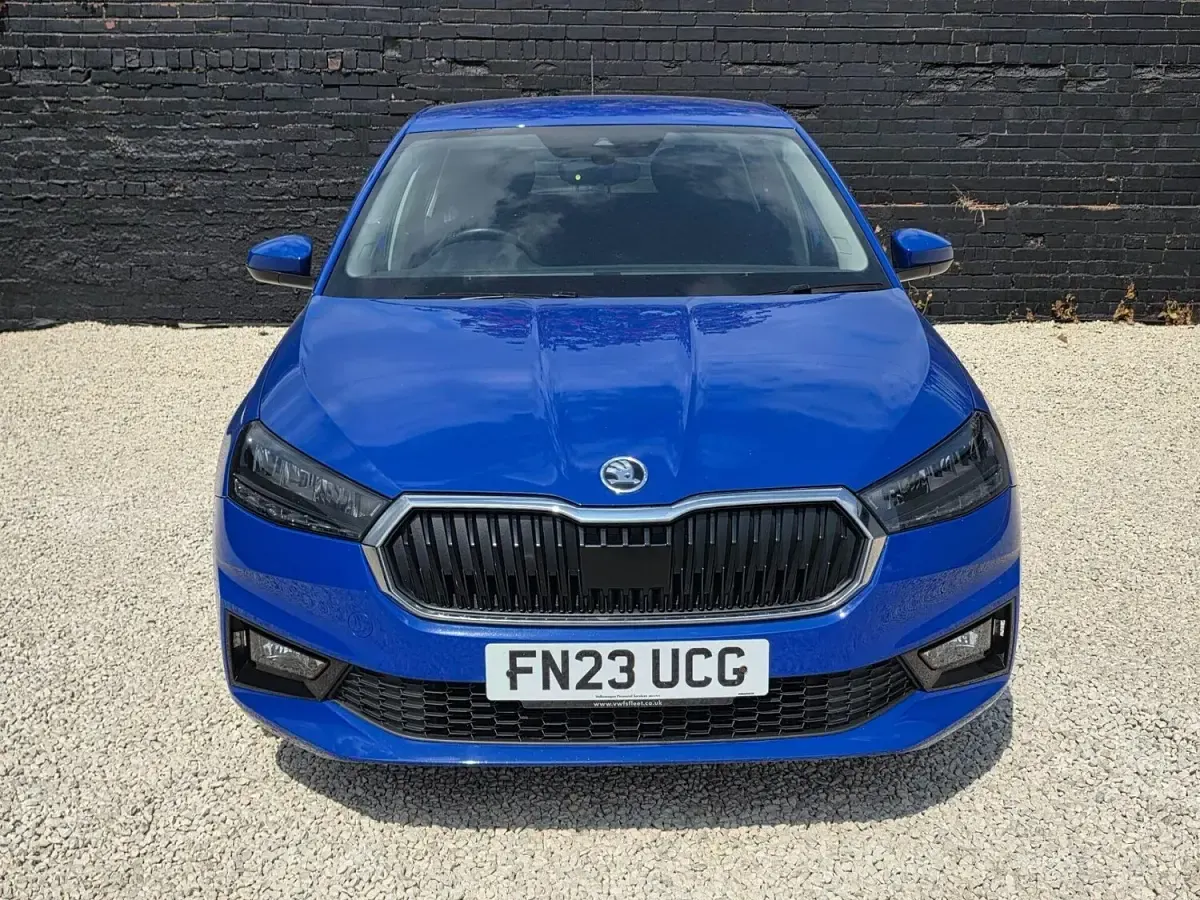 Used Skoda Fabia Comfort 78 HP (57 kW) 2023 Blue Hatchback