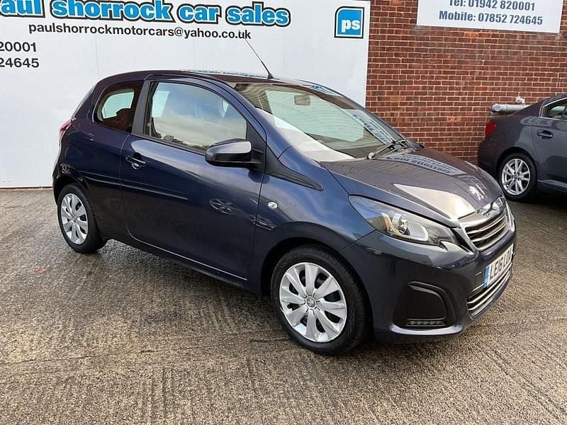 Blue Used 2016 Peugeot 108 Active Hatchback | £4,462 (Fair price) - Image 1/4