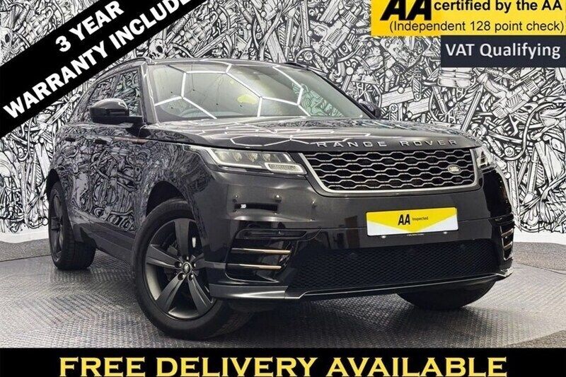 Black Used 2020 Land Rover Range Rover Velar R-Dynamic SUV | £24,695 (Super price) - Image 1/1