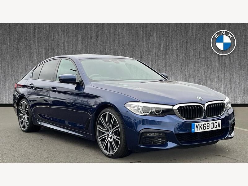Used BMW 530 M Sport 249 HP (183 kW) 2019 Blue Sedan