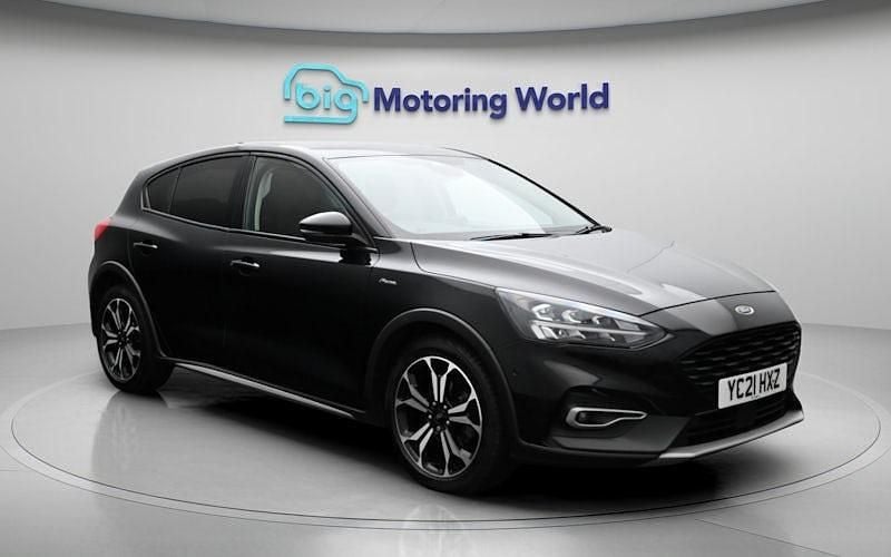 Used Ford Focus Active X 125 HP (91 kW) 2021 Black Hatchback