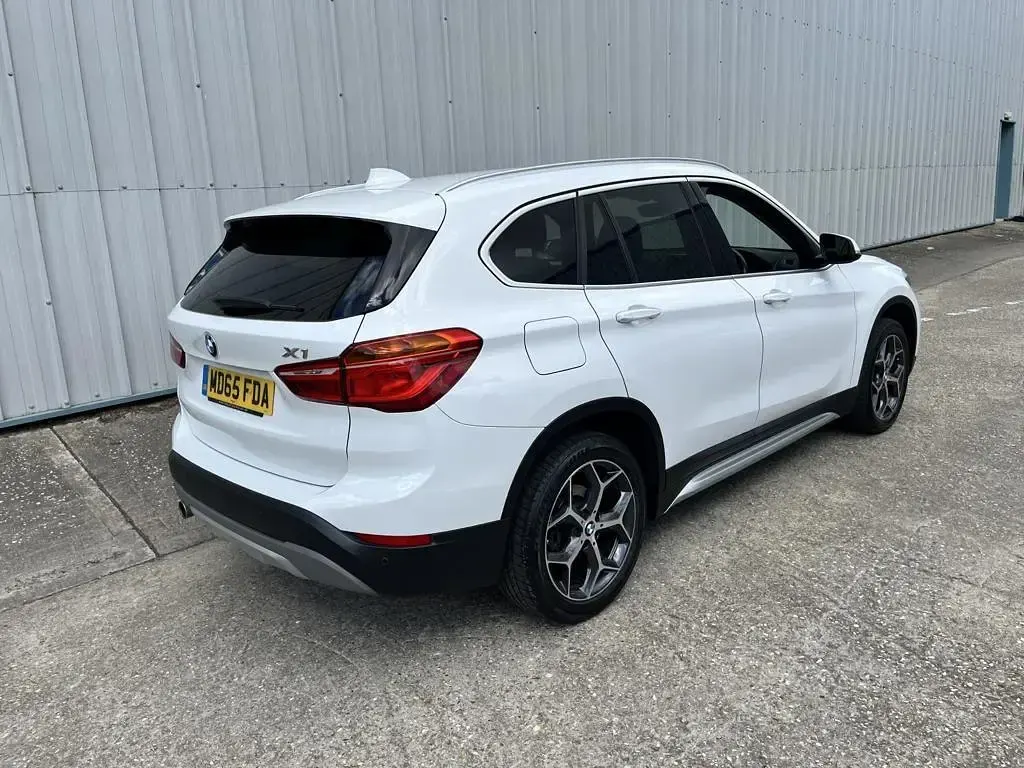 Used BMW X1 xLine 150 HP (110 kW) 2015 White SUV