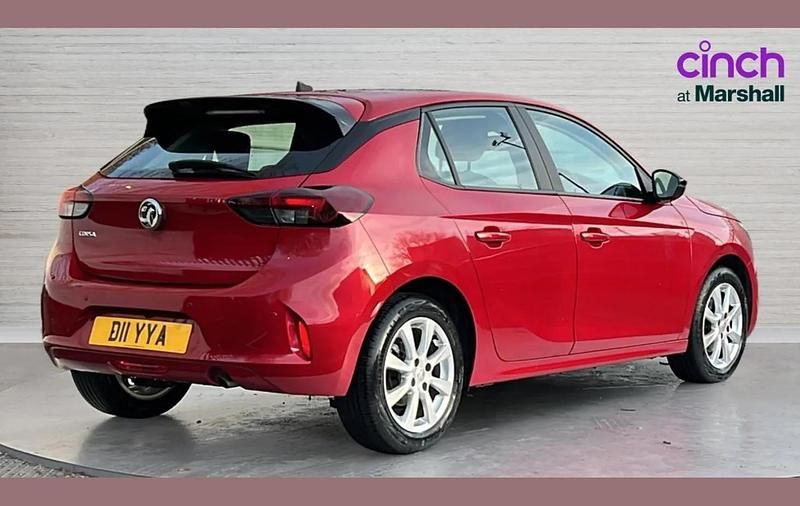 Used Vauxhall Corsa Design Edition 99 HP (72 kW) 2023 Red Hatchback